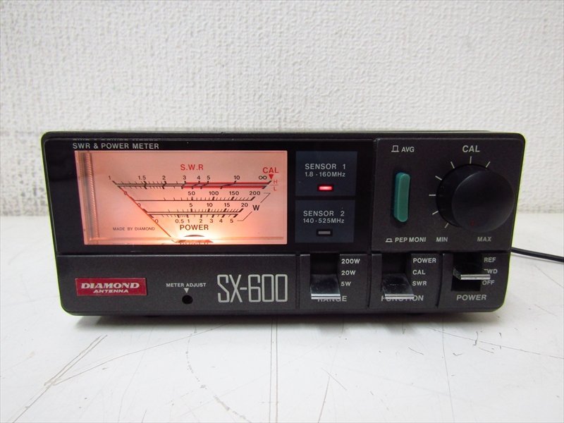 DIAMOND ダイヤモンド SX-600 SWR&パワー計1.8〜525MHz 【今日の超