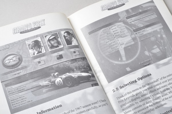 ■Grand Prix Legends (PC) グランプリレジェンズ GPL 1967年F1世界選手権 ドライビングシミュレーター マニュアル付 Sierra Entertainment_画像5