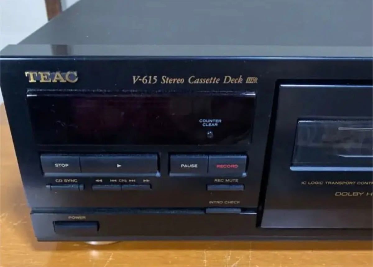 TEAC ステレオカセットデッキ V-615 取扱説明書付｜Yahoo!フリマ