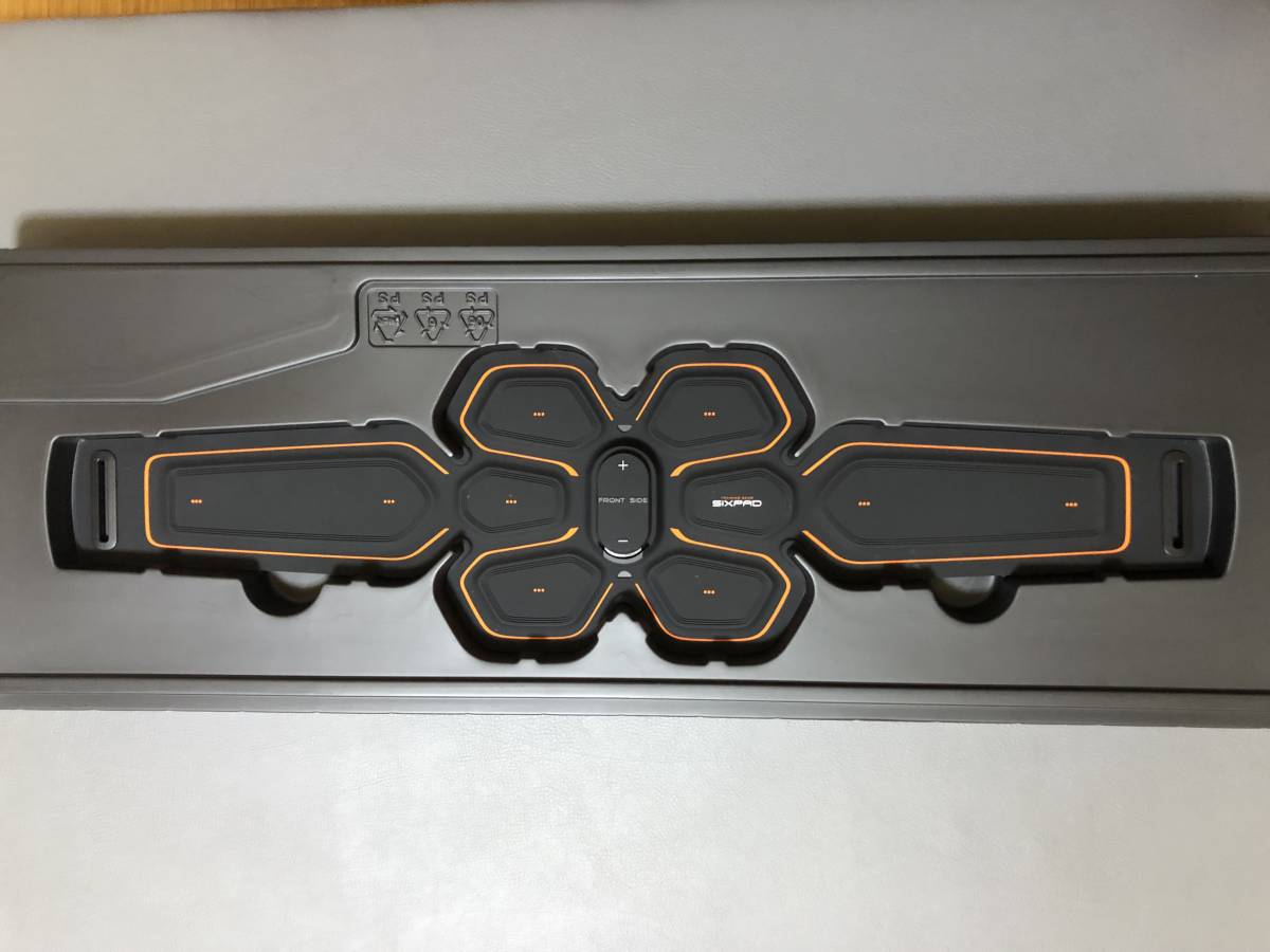 SIXPAD シックスパッド アブズベルト S/M/Lサイズ 専用ジェル2セット付_画像2