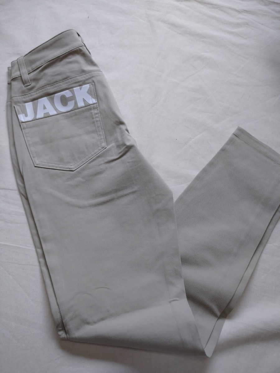 XSサイズ00 ジャックバニー ベージュ パンツ ゴルフウェア 新品