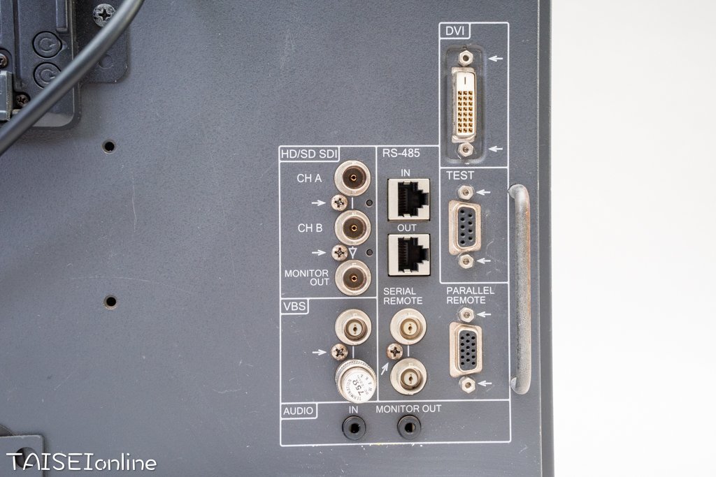 池上通信機 17吋HD液晶モニター Ikegami HLM-1704WR No.3 ジャンク品
