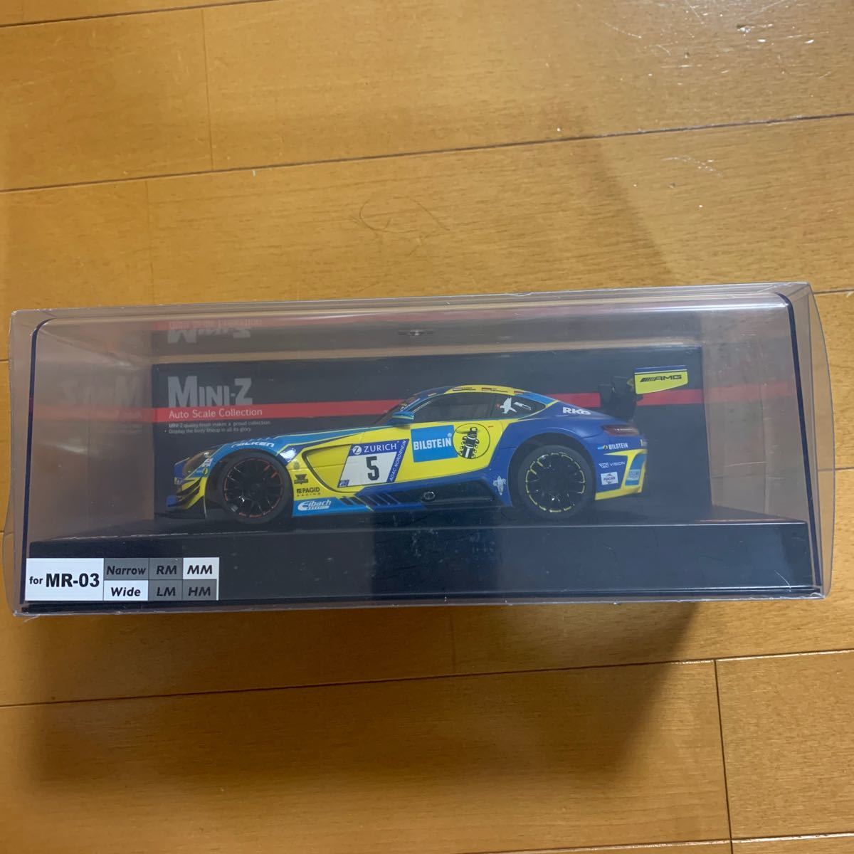 京商ミニッツ　オートスケールコレクション　メルセデス-AMG GT3 No.5 24H Nurburgring 2018