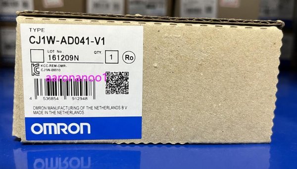 春先取りの 未使用新品 OMRON オムロン CJ1W-DA041 アナログ出力