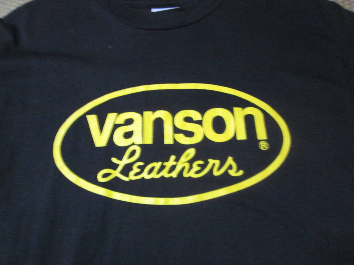 Vanson　バンソン Tシャツ　バイカー　ハーレー　ガレージ　アメカジ_画像2