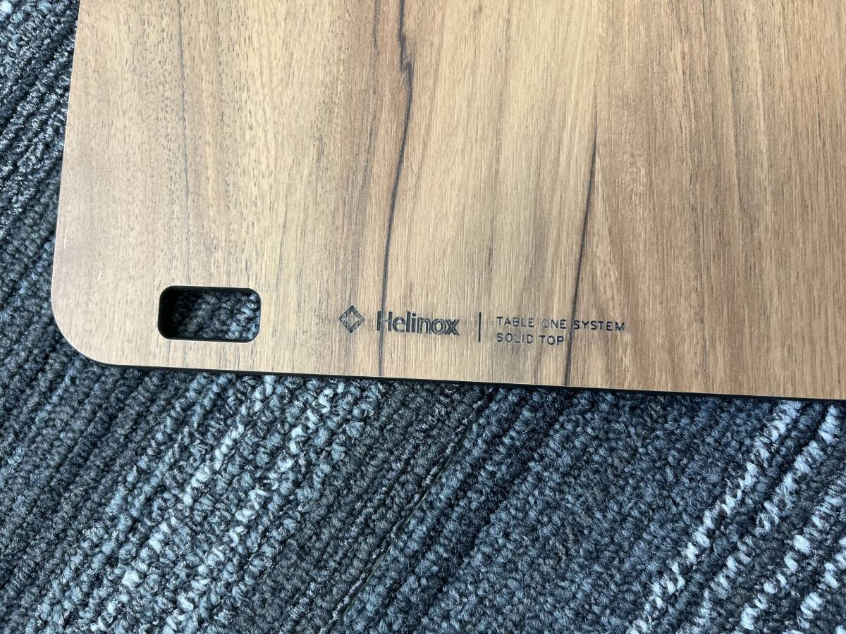 早勝ヘリノックス テーブルワン ソリッドトップ天板のみ Helinox