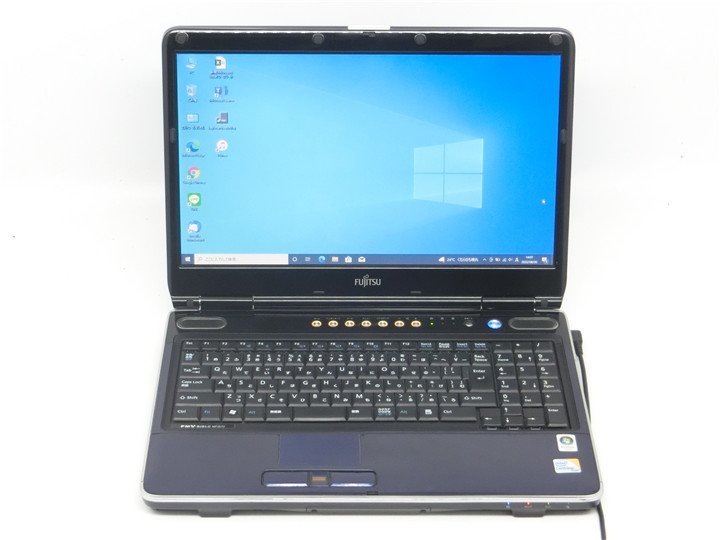 中古/15.6型/ノートPC/Windows10/大容量HDD500GB/4GB/CORE2 P8700/FMV FUJITSU NF/D70  MS office2021ProPlus搭載  動作良品の画像1