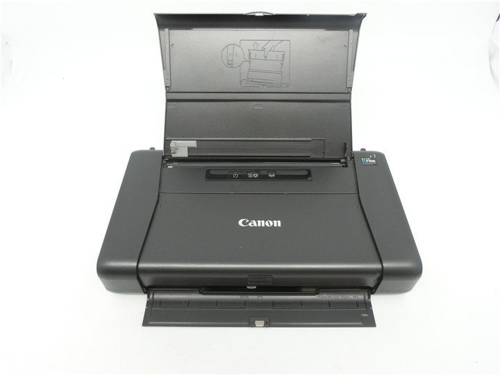 中古　Canon PIXUS モバイルプリンター インクジェットプリンター ip110 　 通電のみ確認済み　ジャンク品　送料無料_画像1