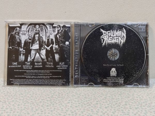 独産】特選　デスメタル　DEHUMAN REIGN　EP　Destructive Intent　Death Metal　Harmony Dies人脈　F.D.A. Records_画像3