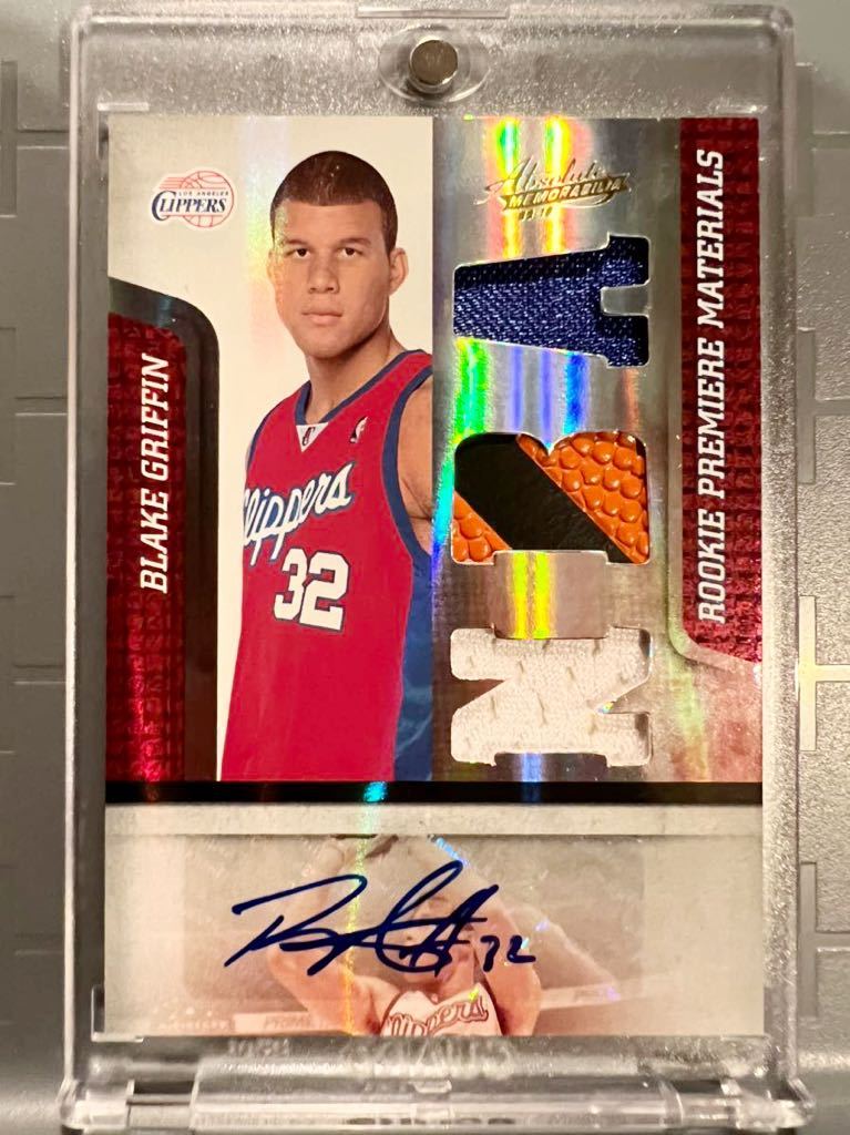 初年度 RC Auto Ball Jersey 09 Panini Blake Griffin ブレイク・グリフィン 直筆 サイン NBA ユニフォーム Nets ネッツ Clippers All-star