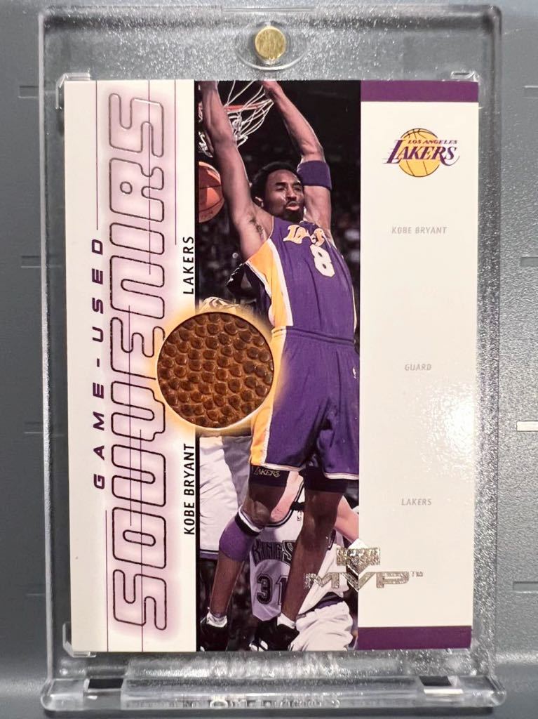 SSP Ball 00 Upper Deck MVP Kobe Bryant コービー・ブライアント NBA 公式実使用 ボール カード Panini Lakers レイカーズ バスケ HOF