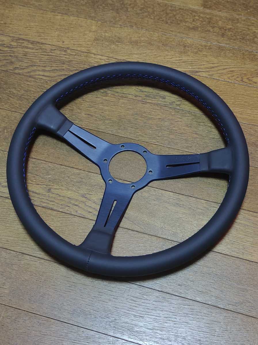 張り替え後に発送★オーダーメイドステアリング★MOMOキャバリーノ★ワンオフ受注生産検索/モモナルディニスモワタナベ旧車当時物ジムニー 自動車 インテリア、車内用品
