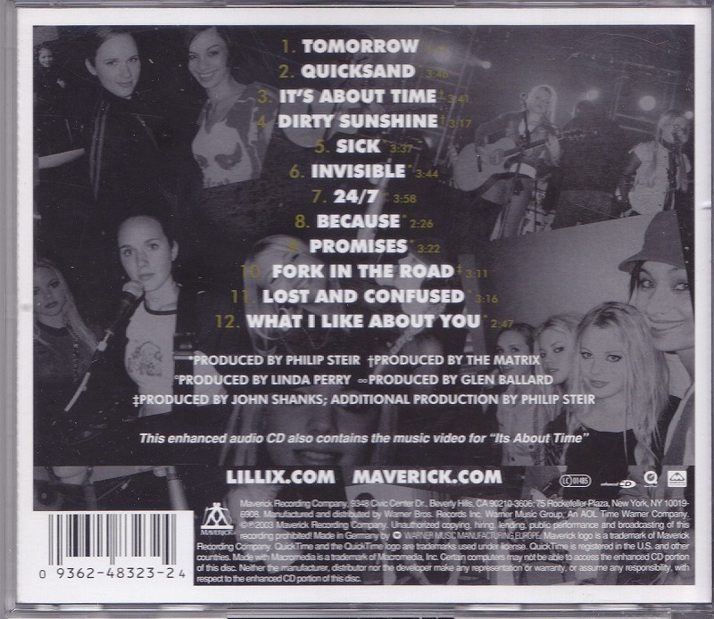 LILLIX / リリックス / FALLING UPHILL /EU盤/中古CD!!56185_画像2
