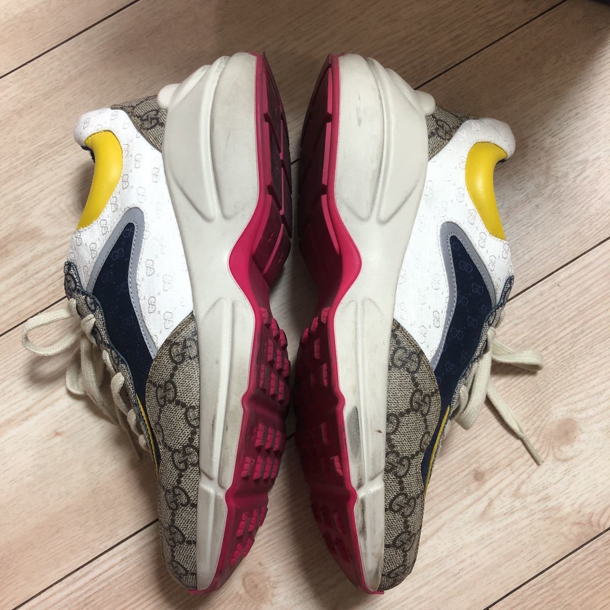 GUCCI グッチ スニーカー ライトン GG メンズスニーカー 7サイズ 26