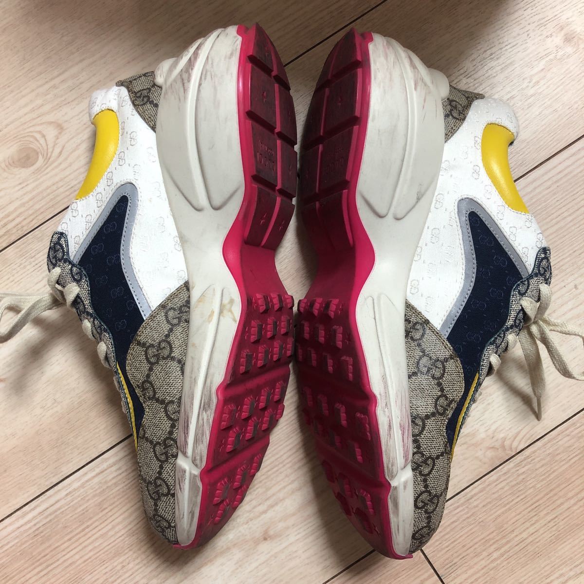GUCCI グッチ スニーカー ライトン GG メンズスニーカー 7サイズ 26