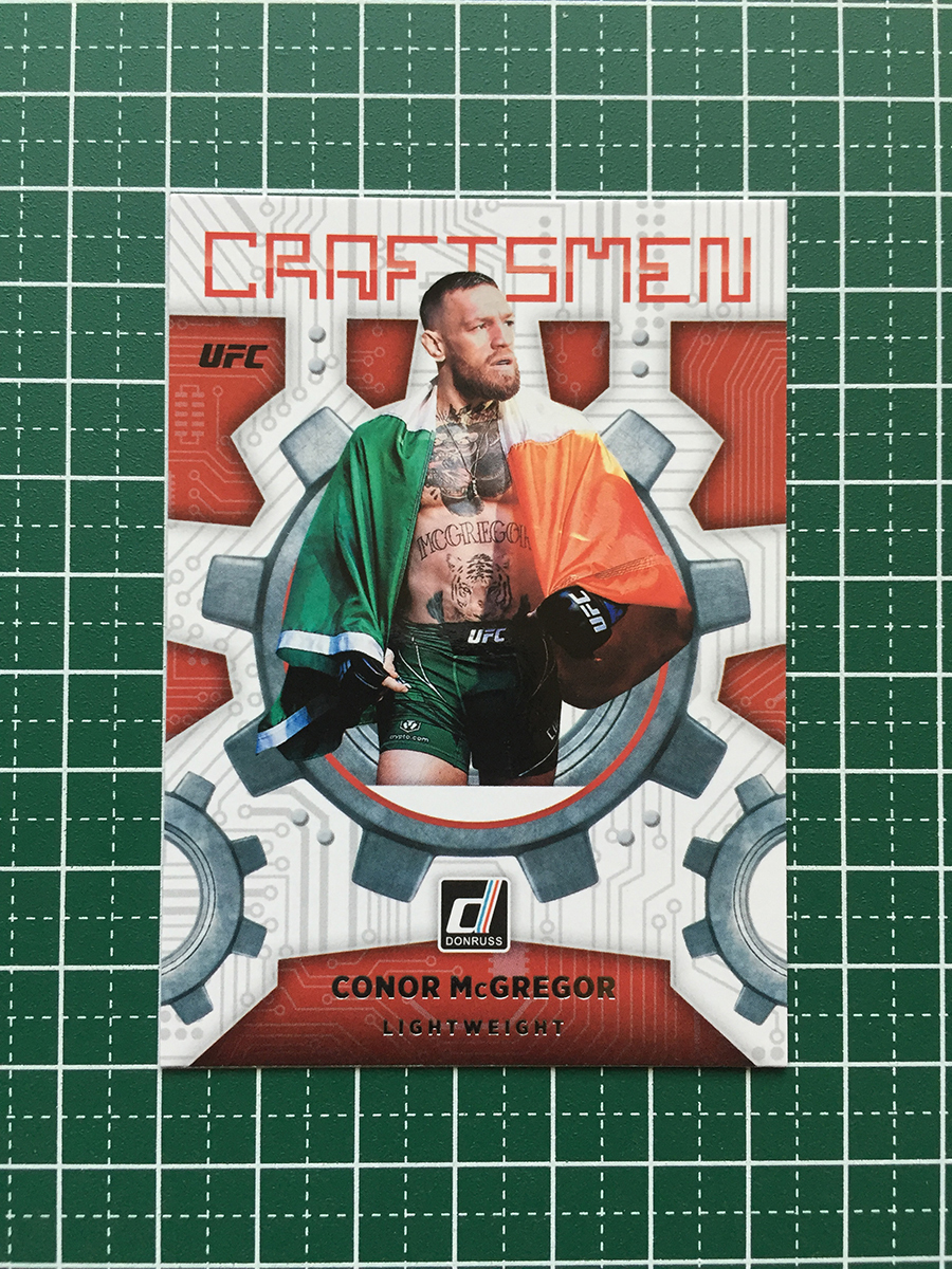 ★PANINI 2022 UFC DONRUSS #17 CONOR MCGREGOR［LIGHTWEIGHT］インサートカード「CRAFTSMEN」★_画像1