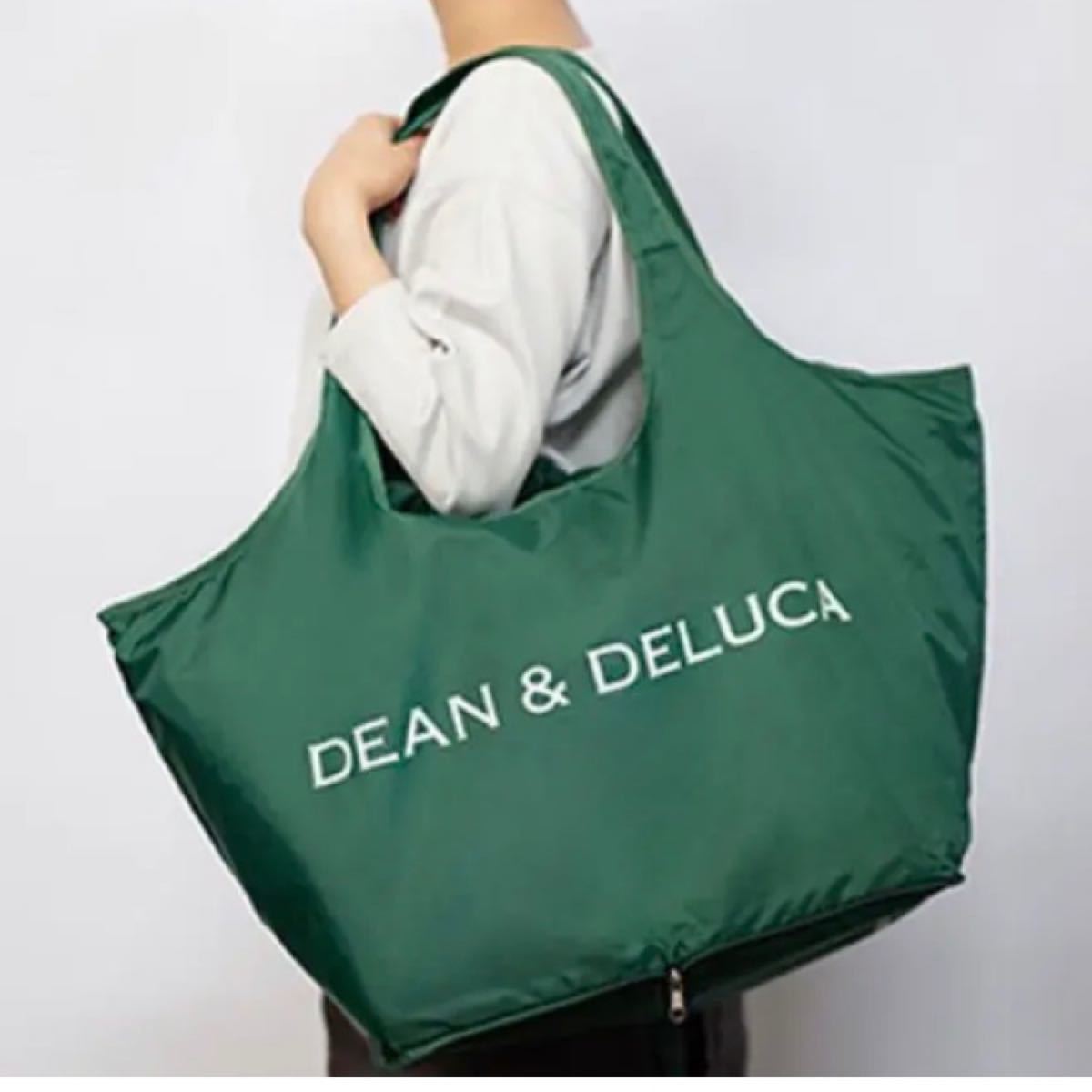 DEAN ＆ DELUCA レジかご買物バッグ ＆ 保冷ボトルホルダー　グロー　8月号　付録