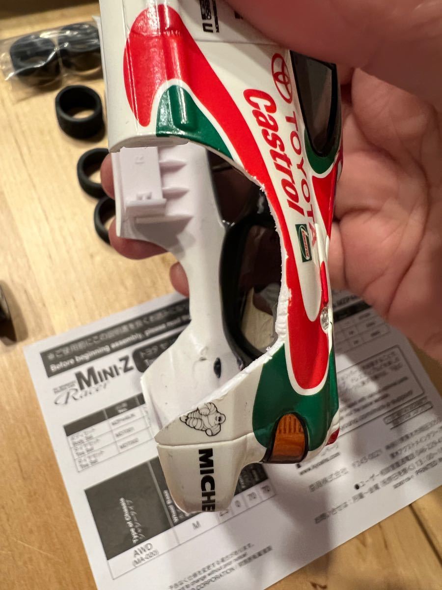 京商ミニッツ AWD MA-030 EVO セリカボディ タイヤ 受信機付き 京商ミニッツ AWD MA-030 EVO セリカボディ タイヤ 受信機付き