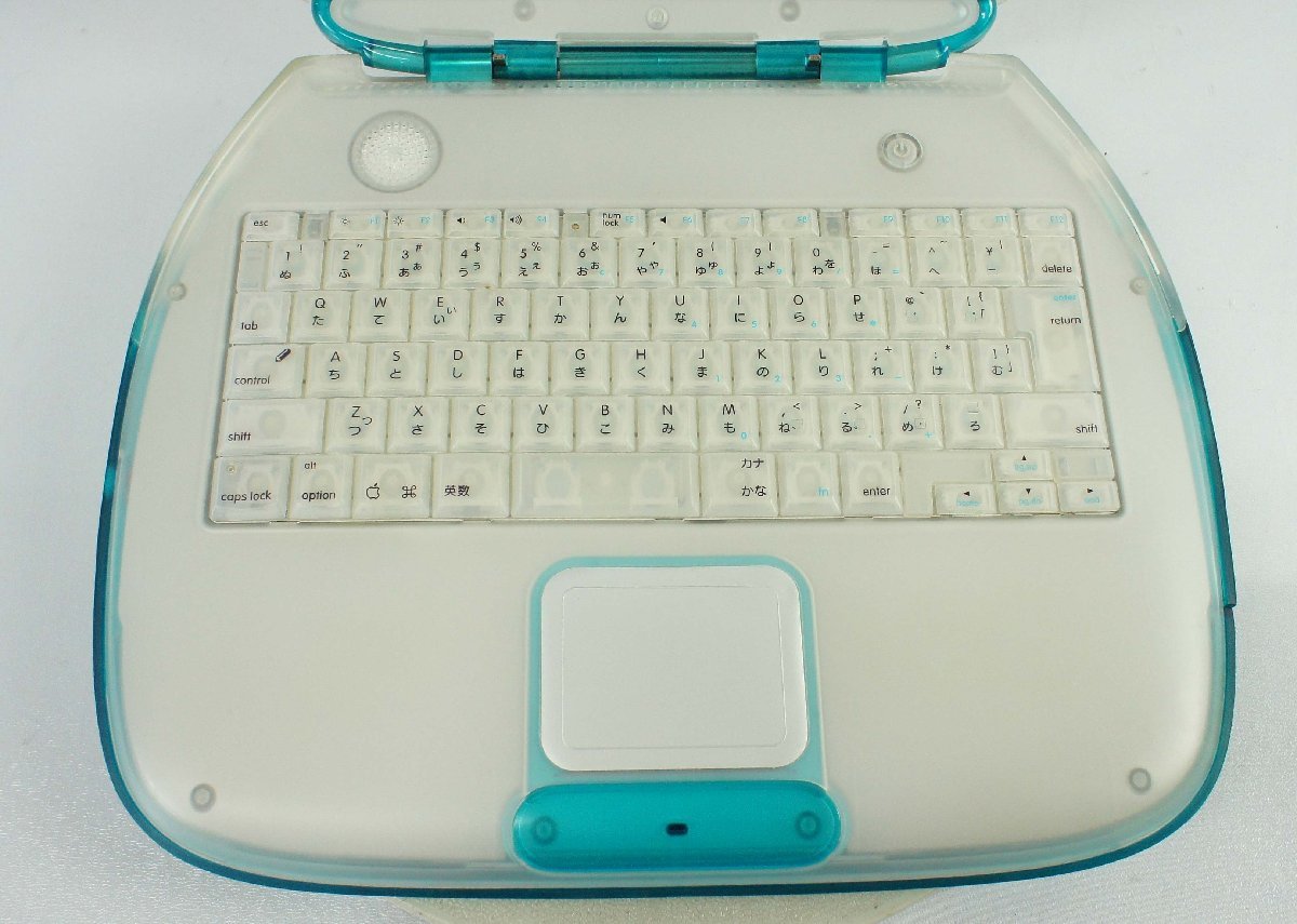 ジャンク扱い レトロ 希少 レア クラムシェル ブルー iBook G3 M2453 ノート PC パソコン machintosh mac アップル S081803_画像5
