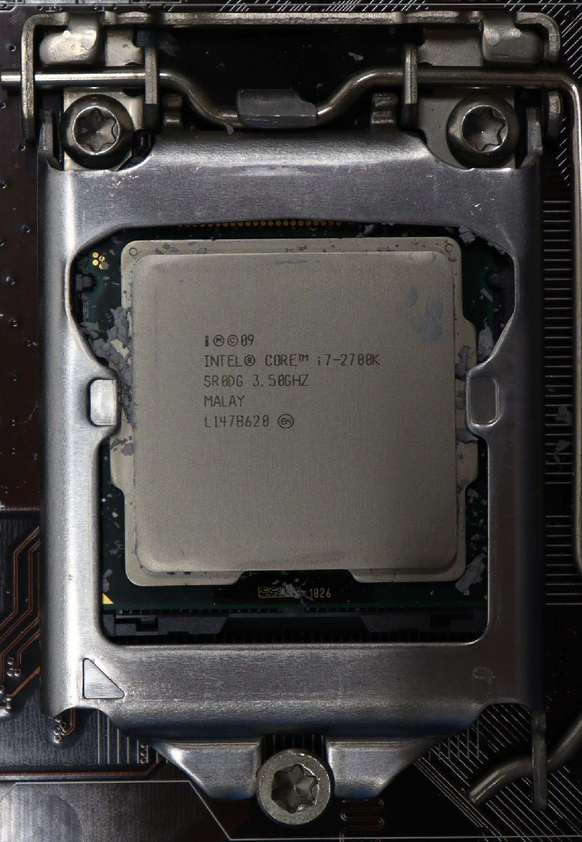 【ジャンク扱い】 マザーボード & CPU MSI Z86A-SD60(B3) Core i7 2700K ATX LGA1155 パソコン パーツ 周辺 PC 基盤 エムエスアイ I080504_画像3