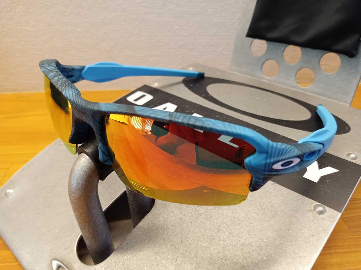 美品 偏光 】限定/アジアンフィット/フラック2 0/オークリー/oakley