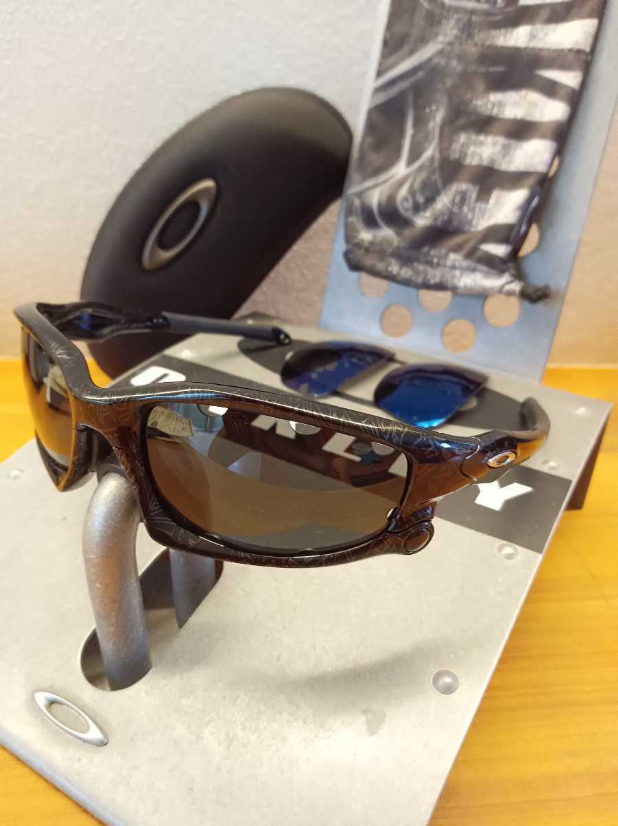 oakley スプリットジャケット 調光 偏光 検索 ウインドジャケット - 小物