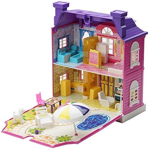 おままごと 2階建て 煙突のある お家 女の子 おもちゃ 知育玩具 ドールハウス_画像1