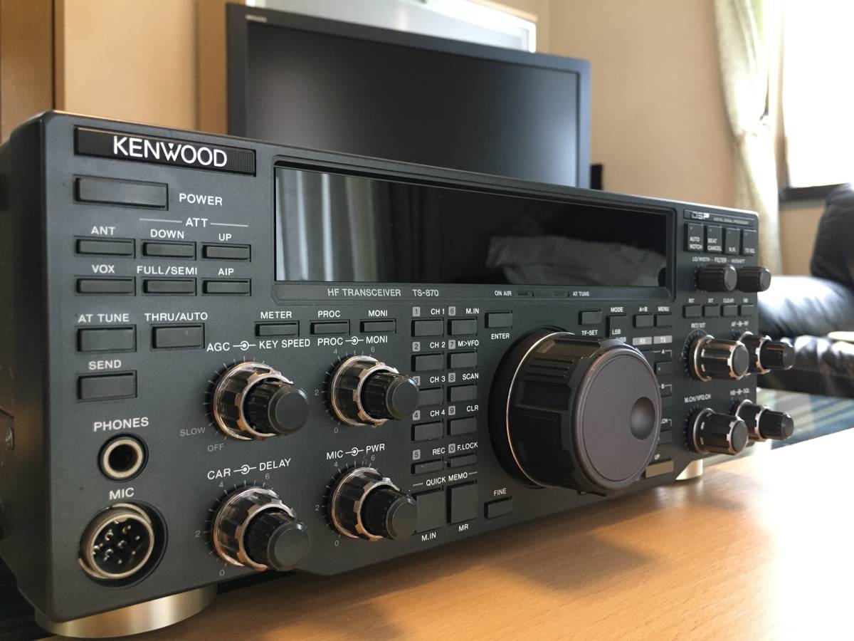 KENWOOD TS-870S INRAD ルーフィングフィルタ＋社外TCXO実装＋RCP