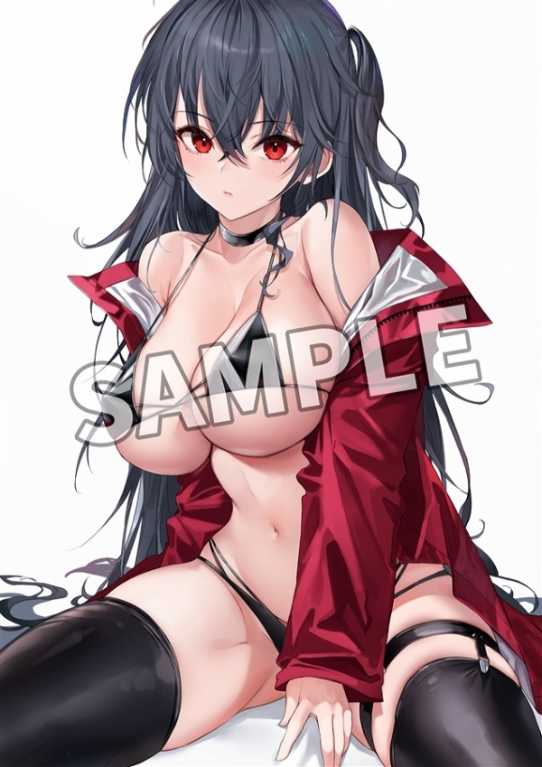 【えみょ】アズールレーン連合応援祭B2タペストリー(大鳳) タペストリー　【正規品 未開封】