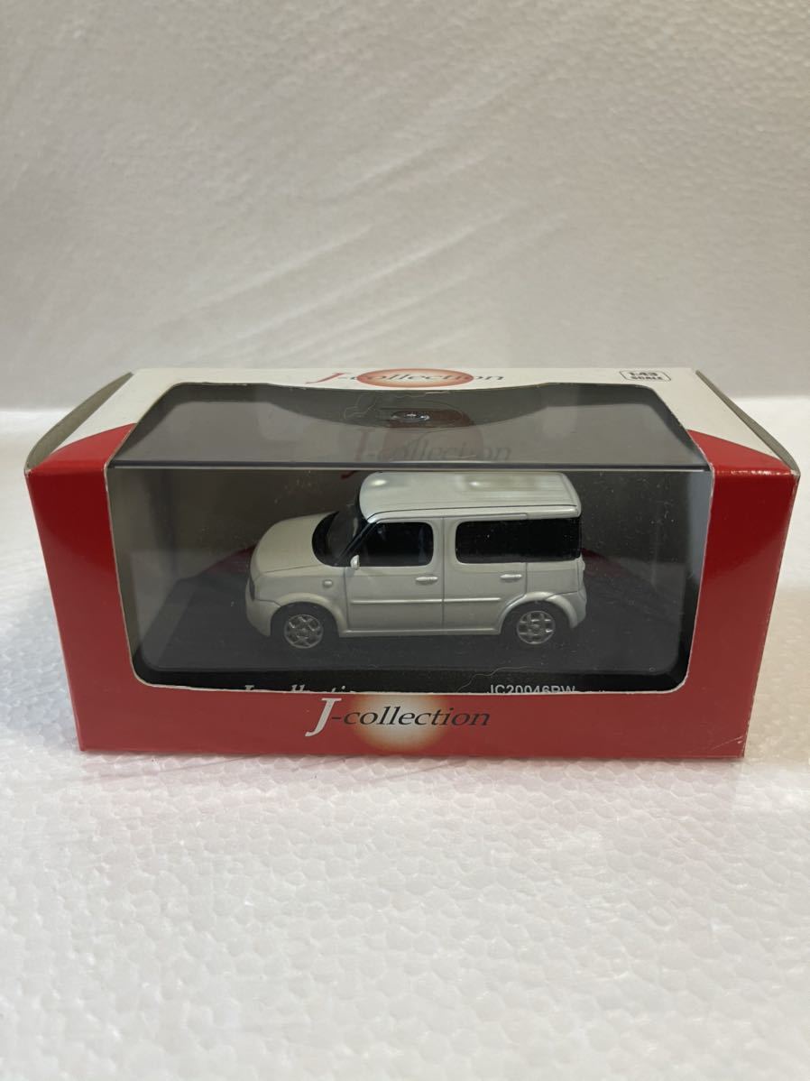 非売品 1/43 京商 J-collection 日産 キューブ ミニカー ホワイトパール 乗用車 非売品 1/43 京商 J-collection 日産 キューブ ミニカー ホワイトパール 乗用車
