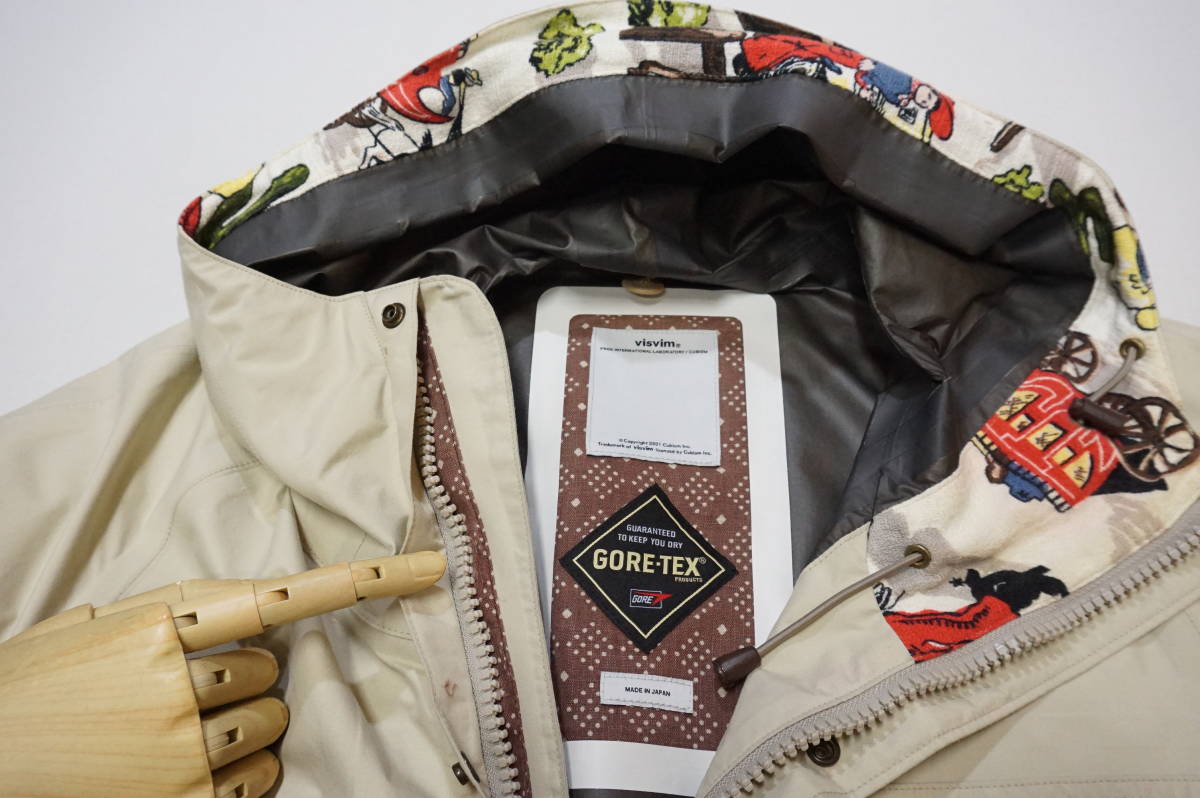 VISVIM TOTEMPARKA 2.5L GORE-TEX 0114205013005☆ビズビム ゴアテック
