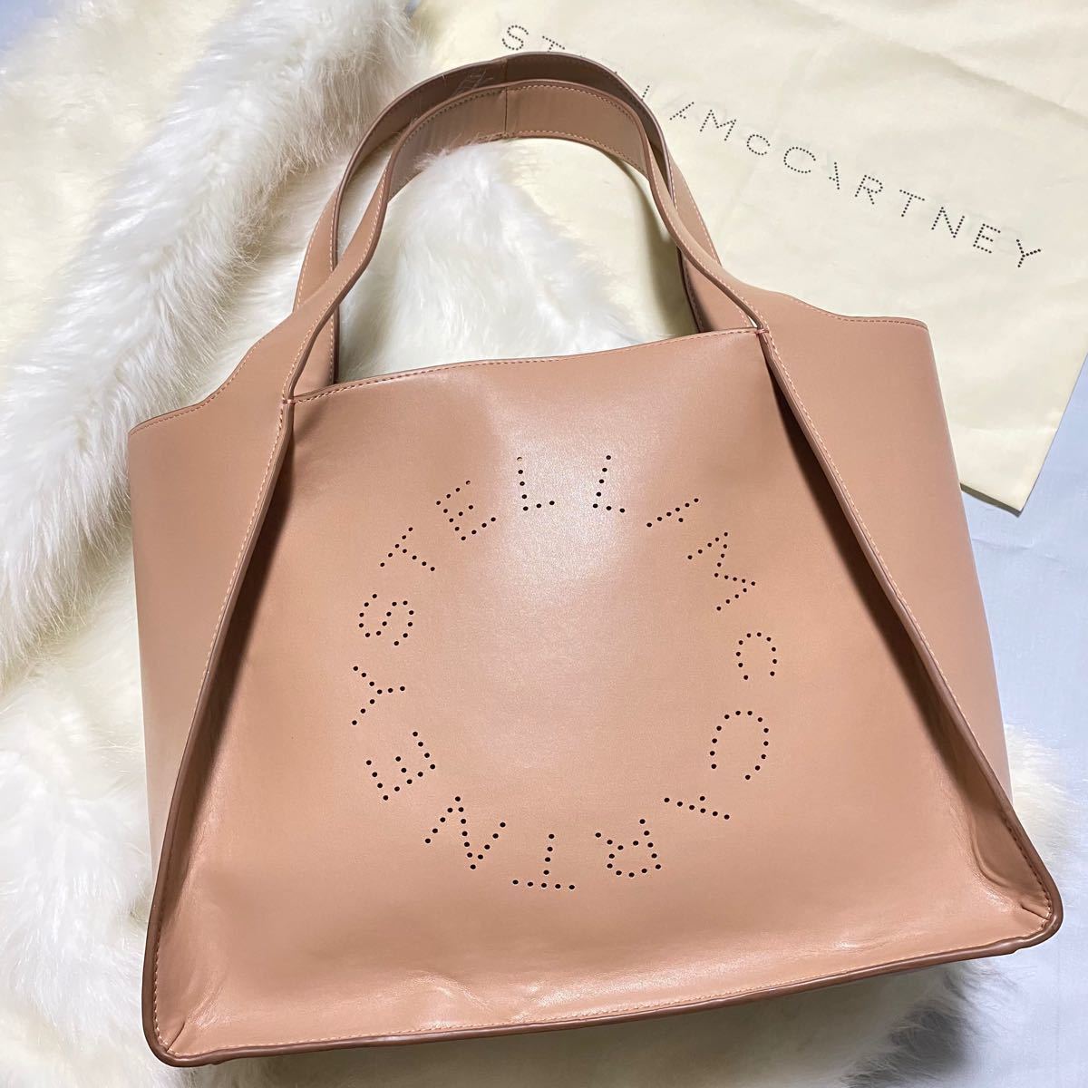 極上美品】STELLA McCARTNEY ステラマッカートニー ロゴ トートバッグ