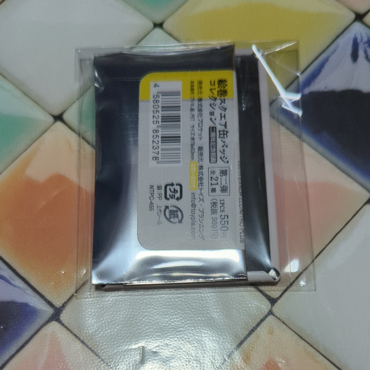 刀剣乱舞 スクエア缶バッジ 鶯丸