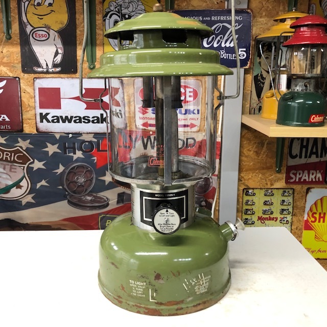 Sears ツーマントルランタン 72325-1 グリーン アボガド (1975 Sears ツーマントルランタン 72325-1 グリーン アボガド (1975