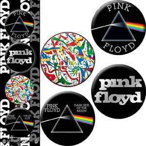 ★ピンク フロイド バッジ 4p セット Pink Floyd 正規品_画像1