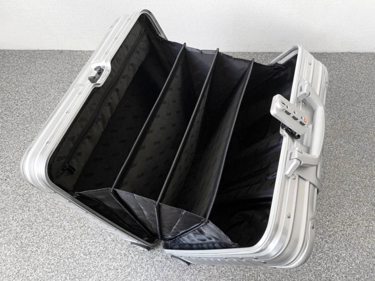 RIMOWA TOPAS リモワ トパーズ ビジネストロリー 26L 4輪 スーツケース/サルサ チタニウム パイロットトロリー オリジナル コンパクト RIMOWA TOPAS リモワ トパーズ ビジネストロリー 26L 4輪 スーツケース/サルサ チタニウム パイロットトロリー オリジナル コンパクト