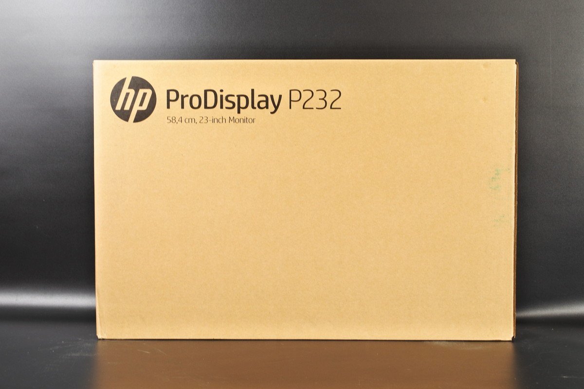 ▼新品 未開封 HP ProDisplay P232 23型TFTモニター 2018年製 1920ｘ1080 フルHD 入力端子：D-Sub×1/DisplayPort×1③