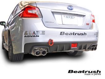 【LAILE/レイル】 Beatrush けん引フック リヤ レッド スバル WRX STi VAB [S106024TF-RSA]_画像2