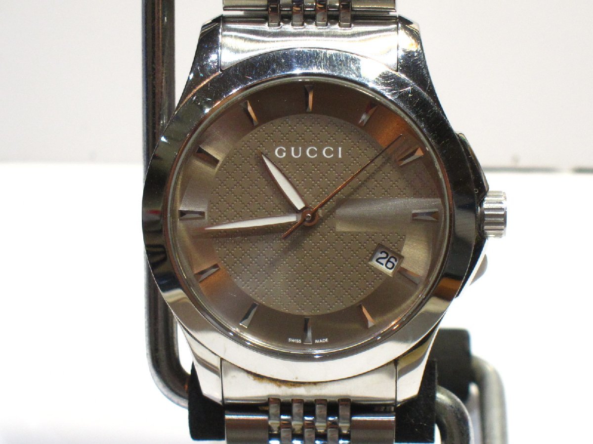 超安い】 新品 GUCCI グッチ YA149501 メンズ腕時計 / ディオニュソス