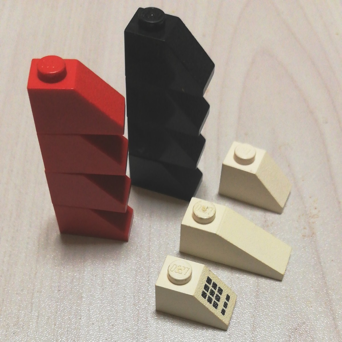 LEGO　スロープ　逆スロープ　