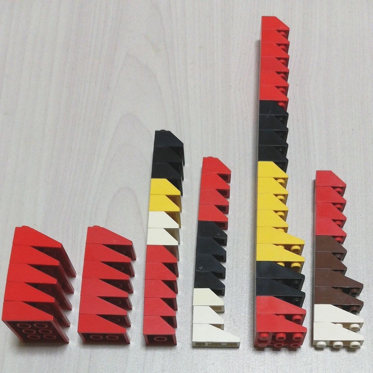 LEGO　スロープ　逆スロープ　