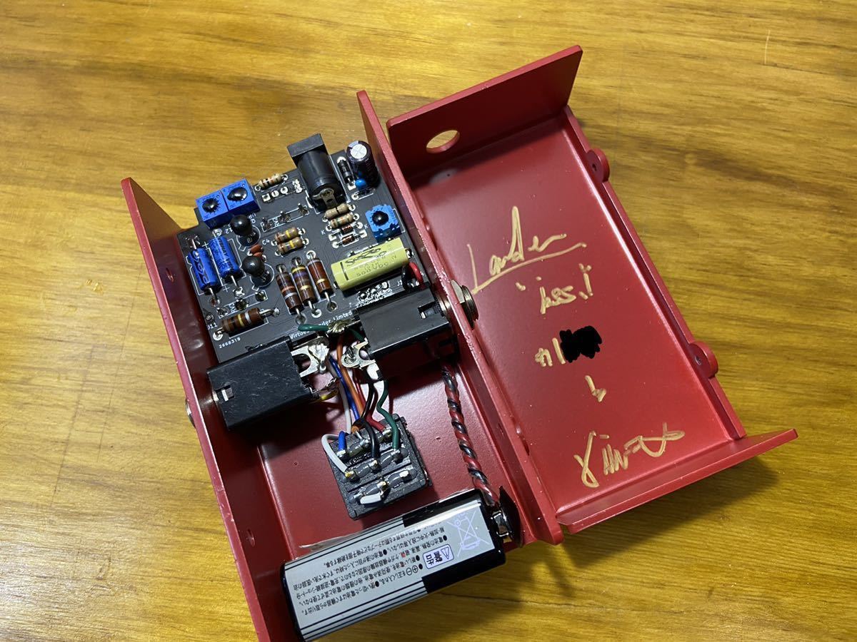 Virtues Lander Cult Limited iss.1【Fuzz Face】《オマケ付き》〈中古〉【エフェクター 】