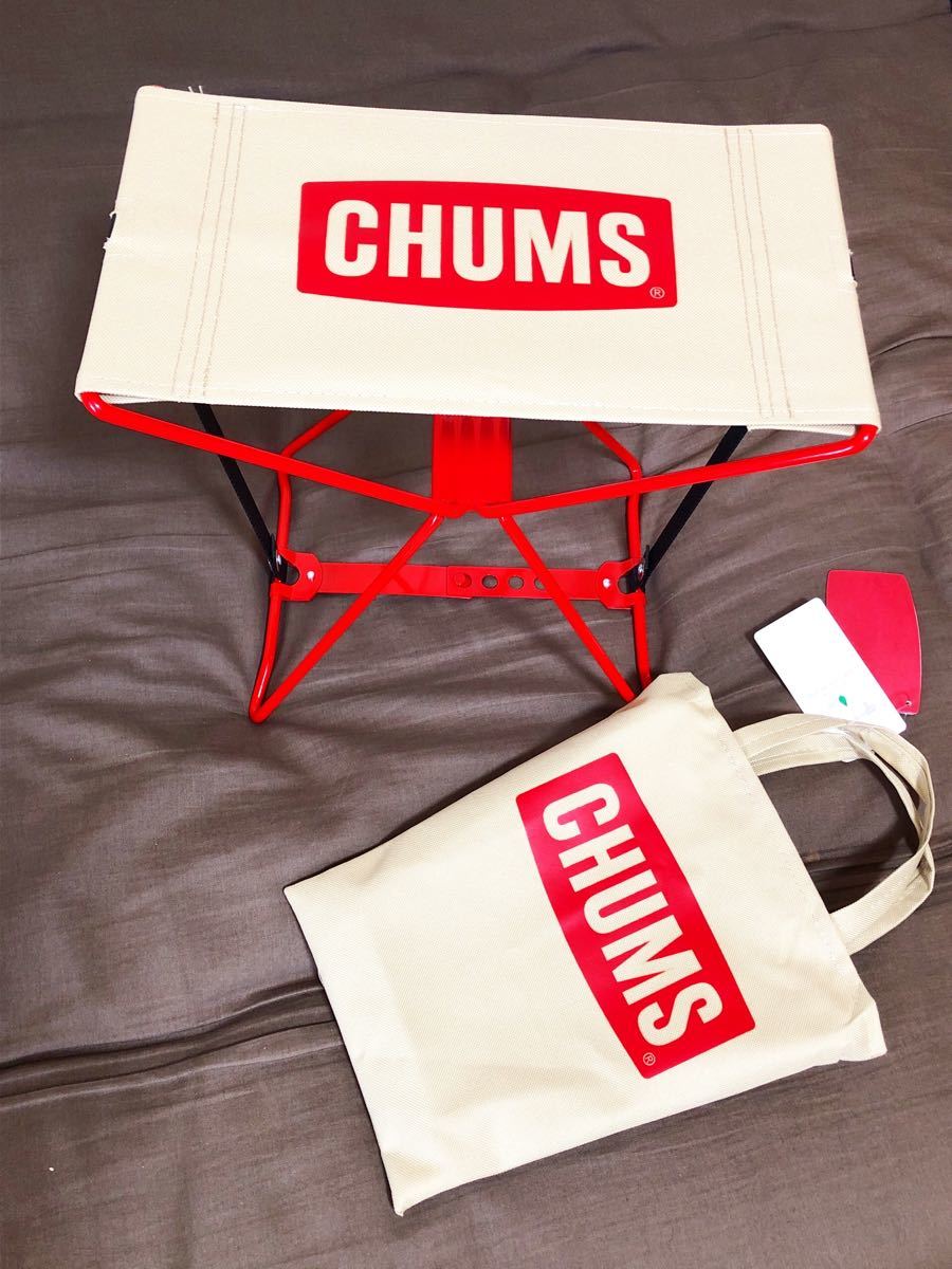 新品　CHUMS チャムスミニフォーダブルスツール 椅子 チェア キャンプ用品 ユナイテッドアローズ グリーンレーベルリラクシング