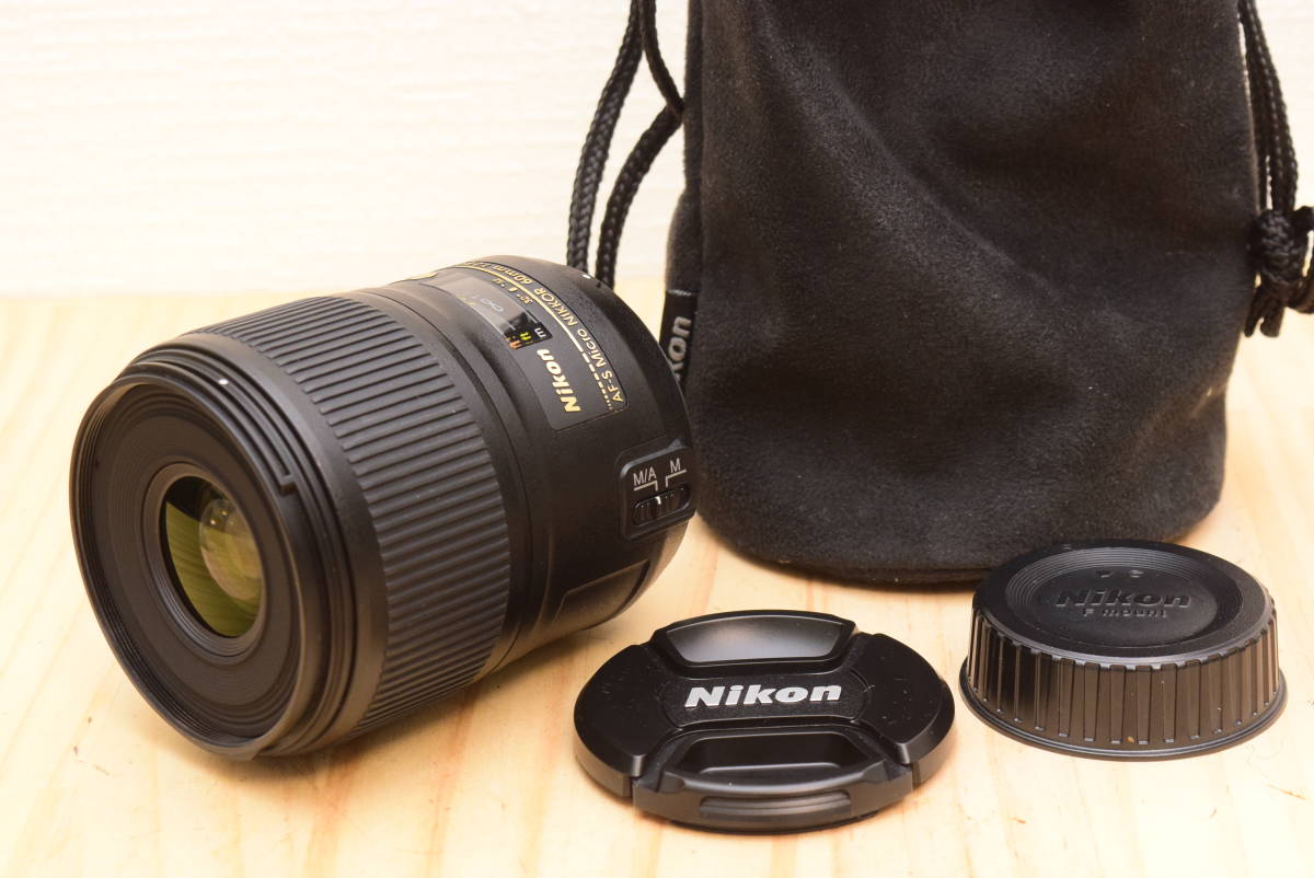 H17◇美品◇ニコン Nikon N AF-S Micro NIKKOR 60mm F2.8G ED N