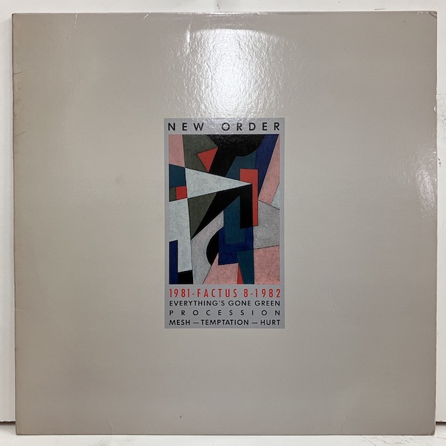 ★即決 New Order / 1981 - 1982 factus8 nw2314 英オリジナル ニュー・オーダー_画像1