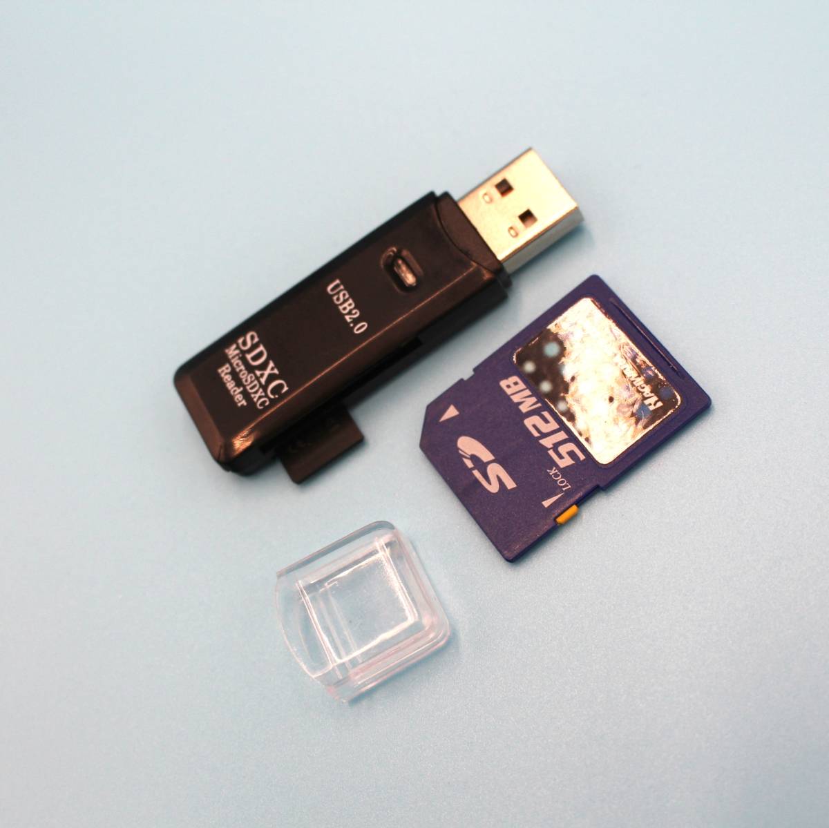 USB 2.0黒色高速データ転送超小型２スロット拡張カードリーダーユニバーサルSD / TFメモリーカードオールインワン