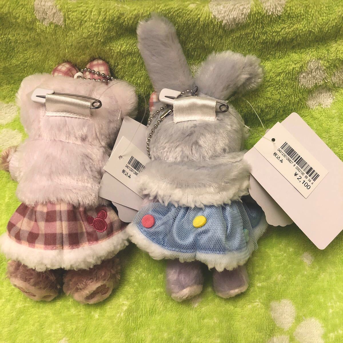 ウィンターホリデー ぬいぐるみバッジ ダッフィー シェリーメイ ウィンターホリデー ぬいぐるみバッジ ダッフィー シェリーメイ