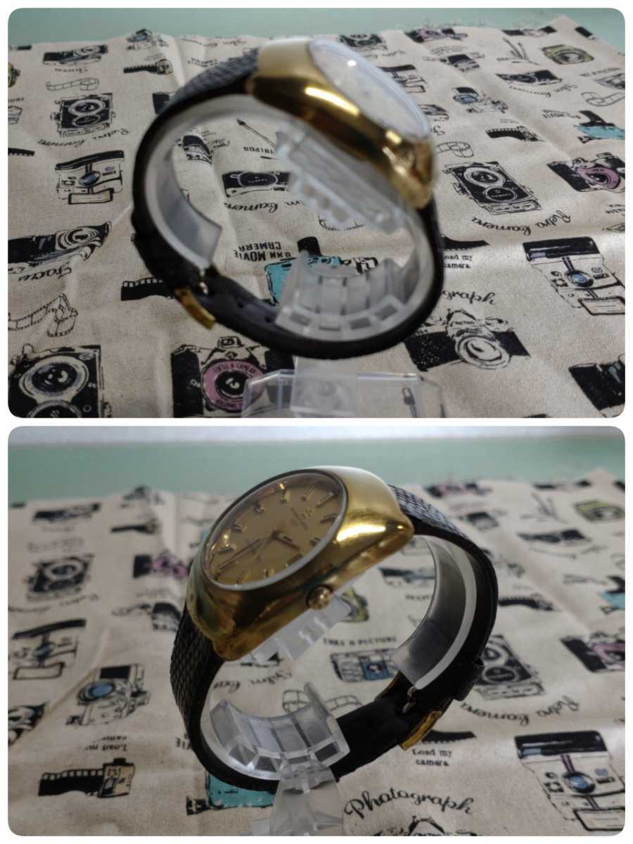 ● ETERNA matic 1000 concept 80 エテルナ マチック コンセプト 自動巻 腕 時計 金具 ETERN PLAQUE G10 オートマ アンティーク デイト ④_画像3