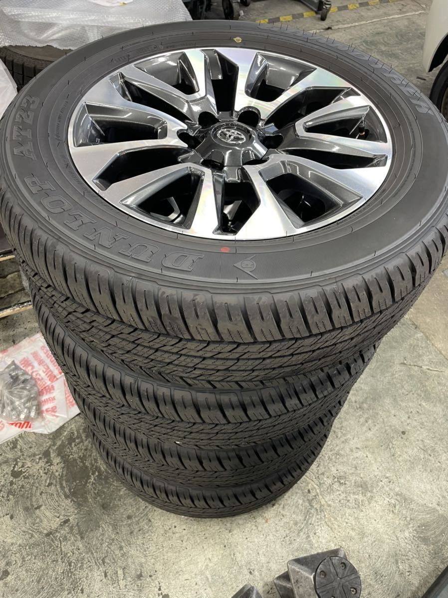 ランドクルーザープラド 新車外し 19インチタイヤホイールセット www