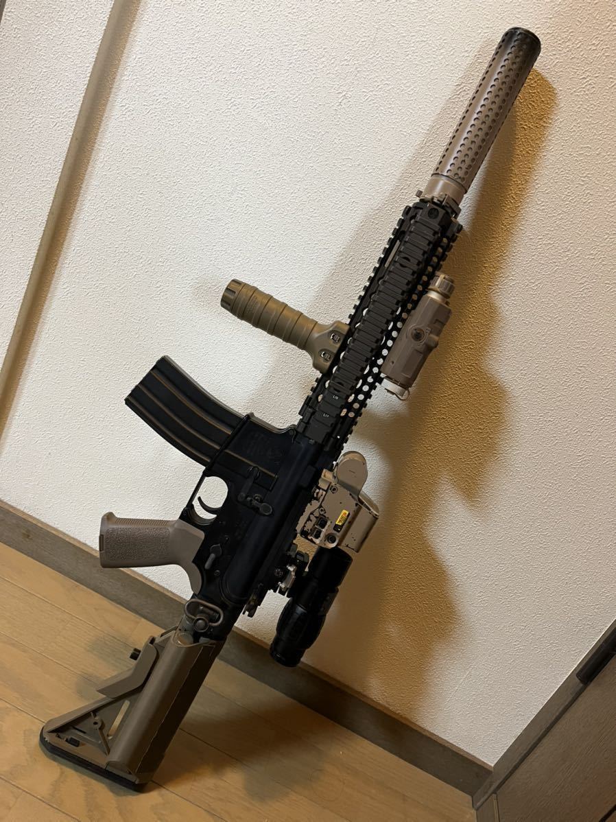 東京マルイ 次世代 MK18 外見カスタム 付属品多数CQB-R SOPMOD M4A1